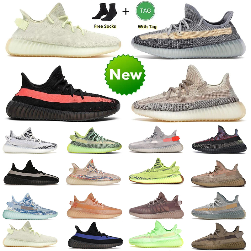 

2022 Men Women v2 Running Shoes Mesh Bred Zebra Static Reflective Belgua 2.0 Ash Pearl Semi Trainer White Black Mono Ice Earth Zyon Carbon sneakers Size 36-47, #5