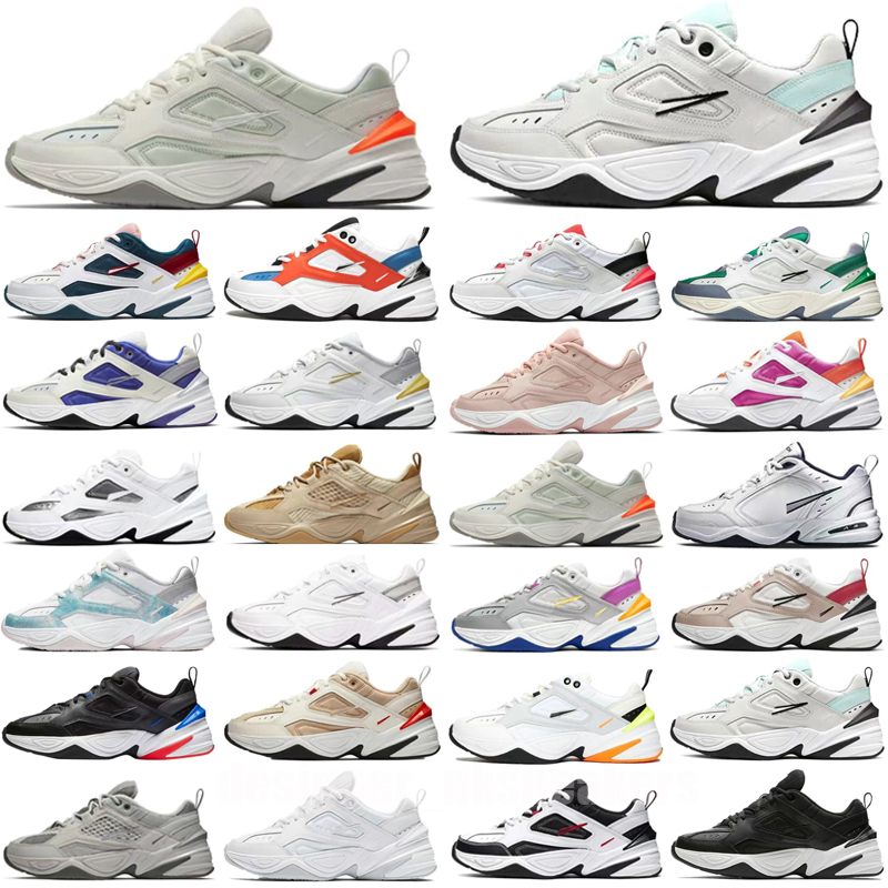 

High-Quality Running Shoes M2k Tekno Women dad Sneakers Beige Black All Trainers Men Designer size 36-46, Color 17