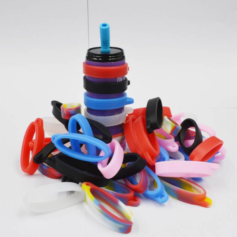 

40mm Silicone Vape Band Ecig O Ring Lanyard For E Cigarettes Cig Cola Bottle Milk Tea Cup Mechanical Mods Cartridges Vapor Atomizer Disposable Vape Pen Pod Box Mod Pods
