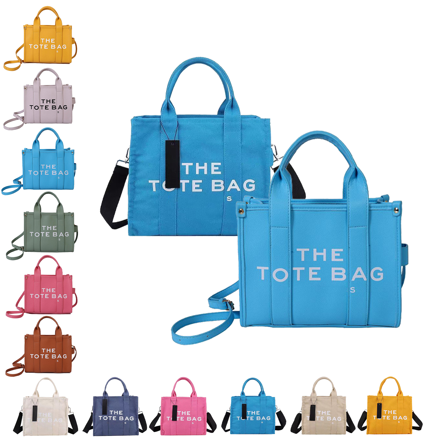 

2022 marc jocob the tote bag women lady large cross body men designer practical Large capacity shoulder handbags square marcelo burlon famous crossbody casual bags, Leather-yellow