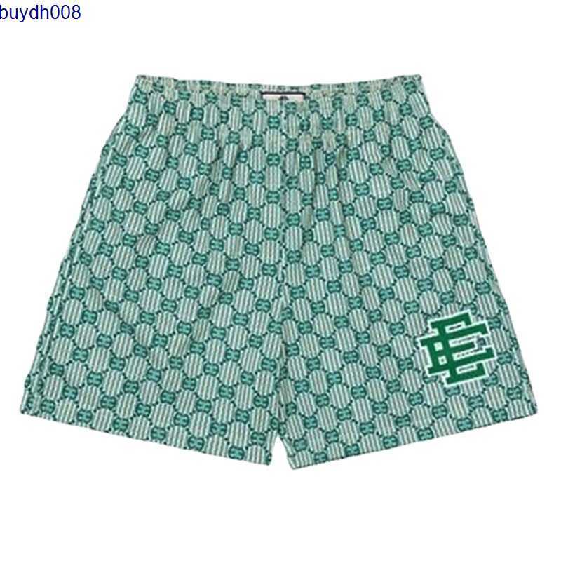 

American West Coast Style Men's Casual Shorts Fashion Brand Eric Emanuel Ee New Fitness Mesh Muscle Sports Pants 8h44, 201