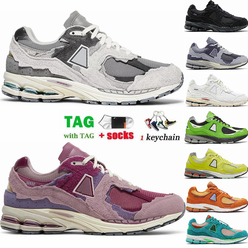

2002R B2002R Designer Shoes Mens Women Leather Suede Black White Protection Pack Pink Rain Cloud Phantom Sea Salt Sail Running Walking Sneaker Trainers, 29