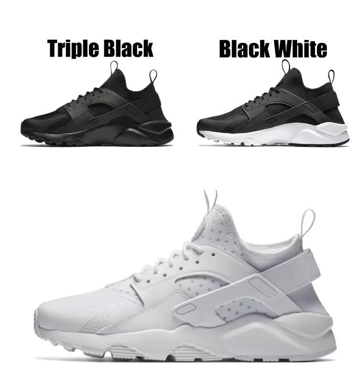 

Designer Huarache Run Ultra Triple Black White Casual shoes Classic men women huaraches 4.0 1.0 Purple Punch University Red rainers outdoor trainers Sports Sneakers, 1#