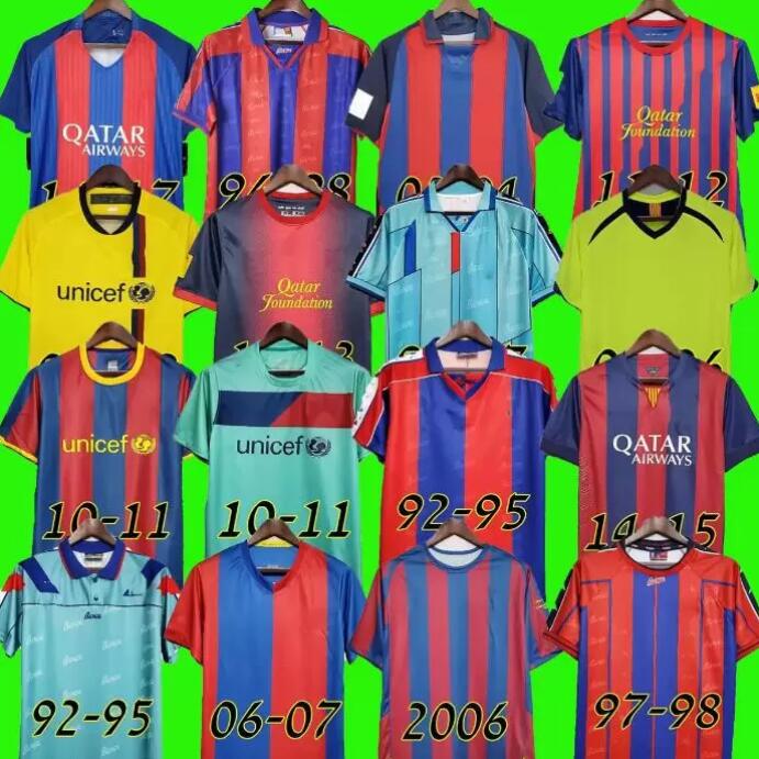 

BarcelonaS Retro soccer jersey XAVI RONALDINHO RIVALDO GUARDIOLA PUYOL Iniesta finals maillot de foot DAVID VILLA 05 06 07 08 09 10 11 12 13 14 15 16 17 2011 2012