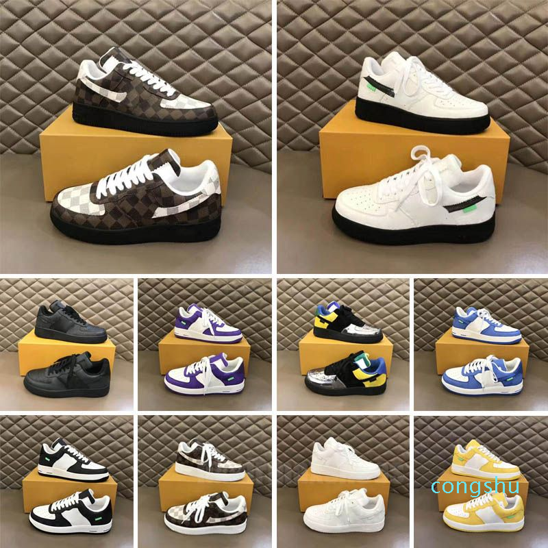 

Men Women Casual Shoes men OG Sneakers Sail University Gold PRM Game Royal Cactus Mans Trainers Sports off One White Sneakers, Color 7