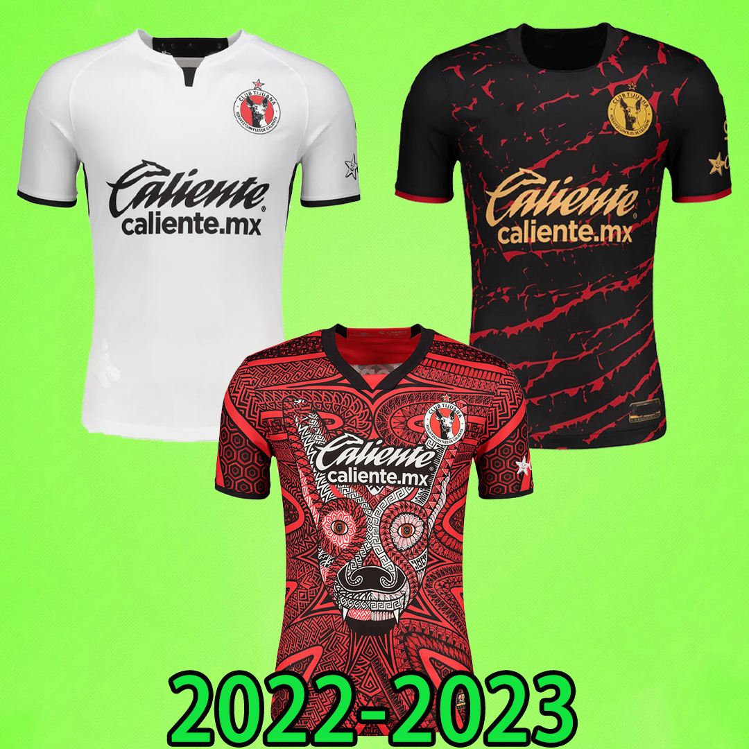 

22 23 Club Tijuana Soccer Jerseys 2022 2023 CASTILLO J. MONTECINOS RODRIGUEZ B. DIAZ LOPEZ Home Away third Football Shirts Liga MX