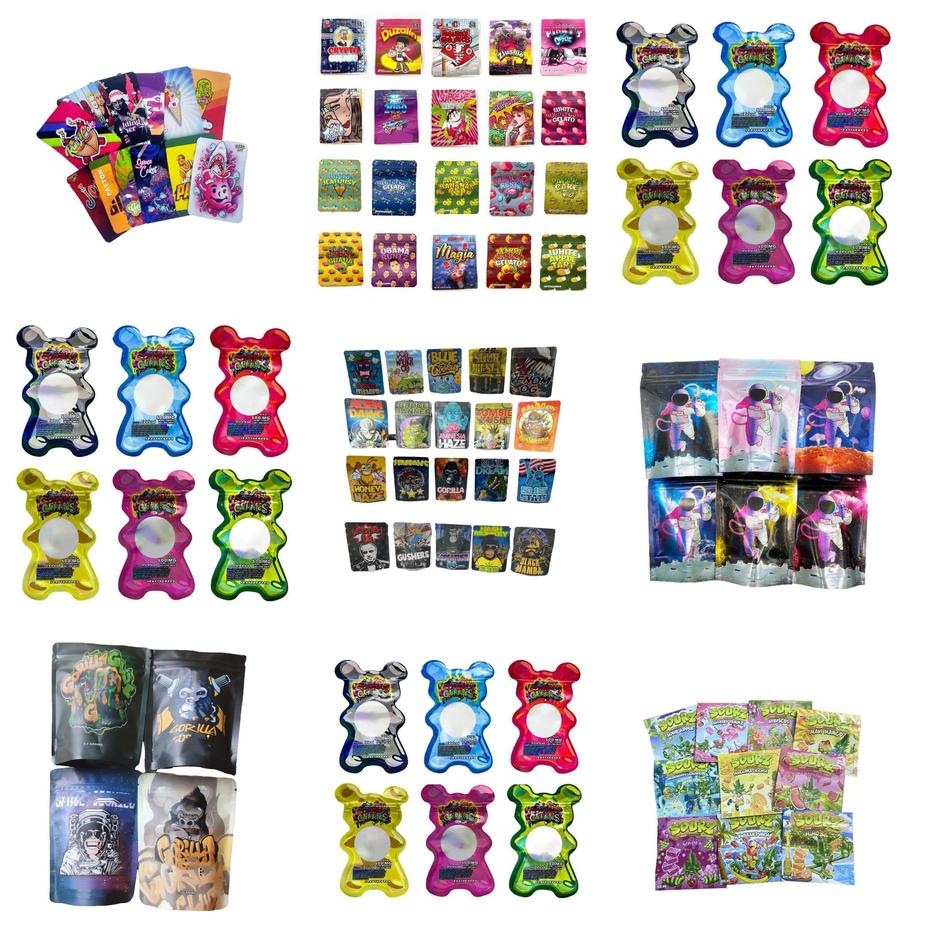 

Packing Bags Diesel Venom Og Amnessia Haze Hash Monkey Special Shaped Bears Wholesale Dank Gummies 500Mg Gummy Bag Worms Drop Delive Otmty