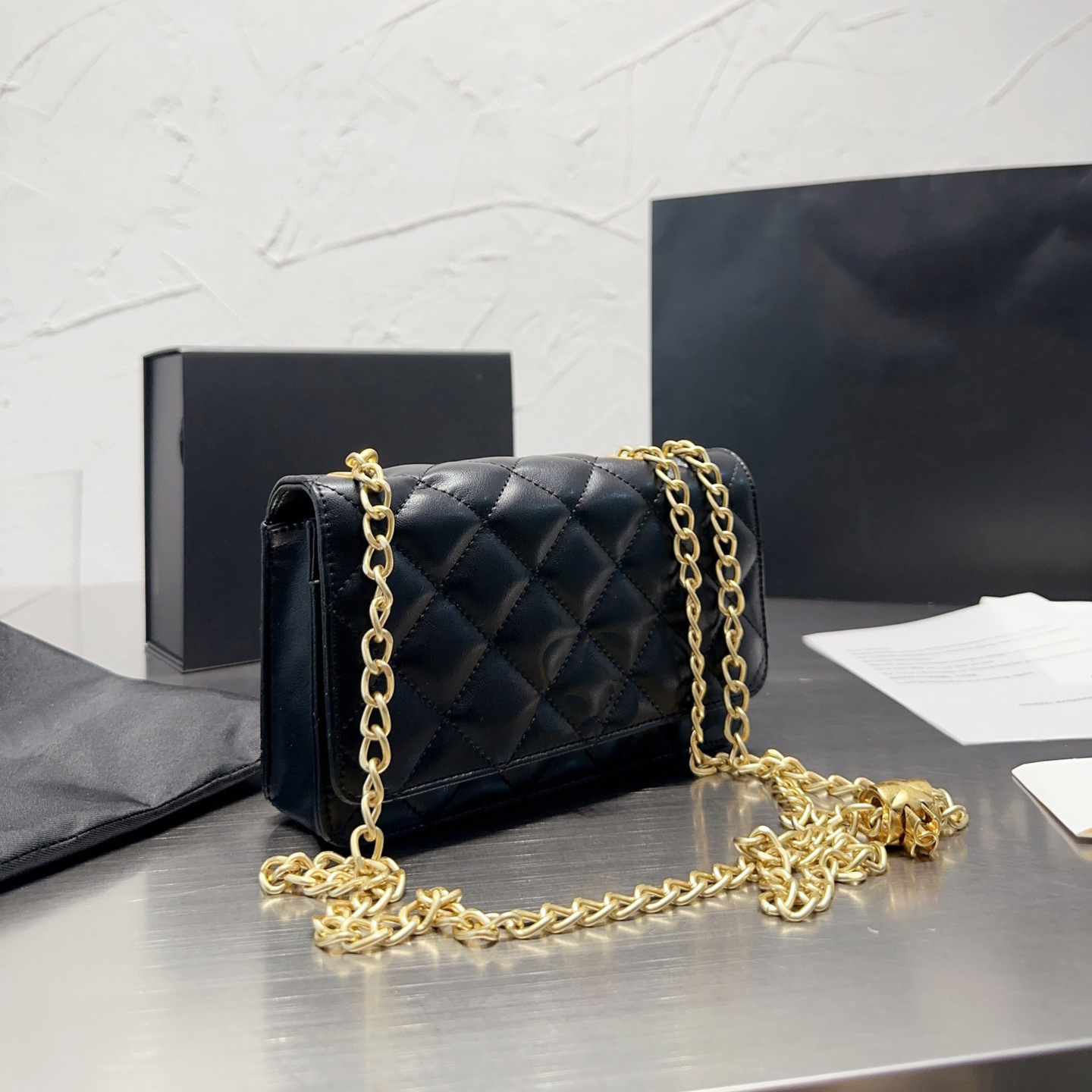 

CC Bag Shoulder Luxries Bags Women Bag Classic Cross-Bag Fashion Shoulder-bags Woman Adjustable Chain Strap Flap Casual Large Capacity Totes VDDP, Grey