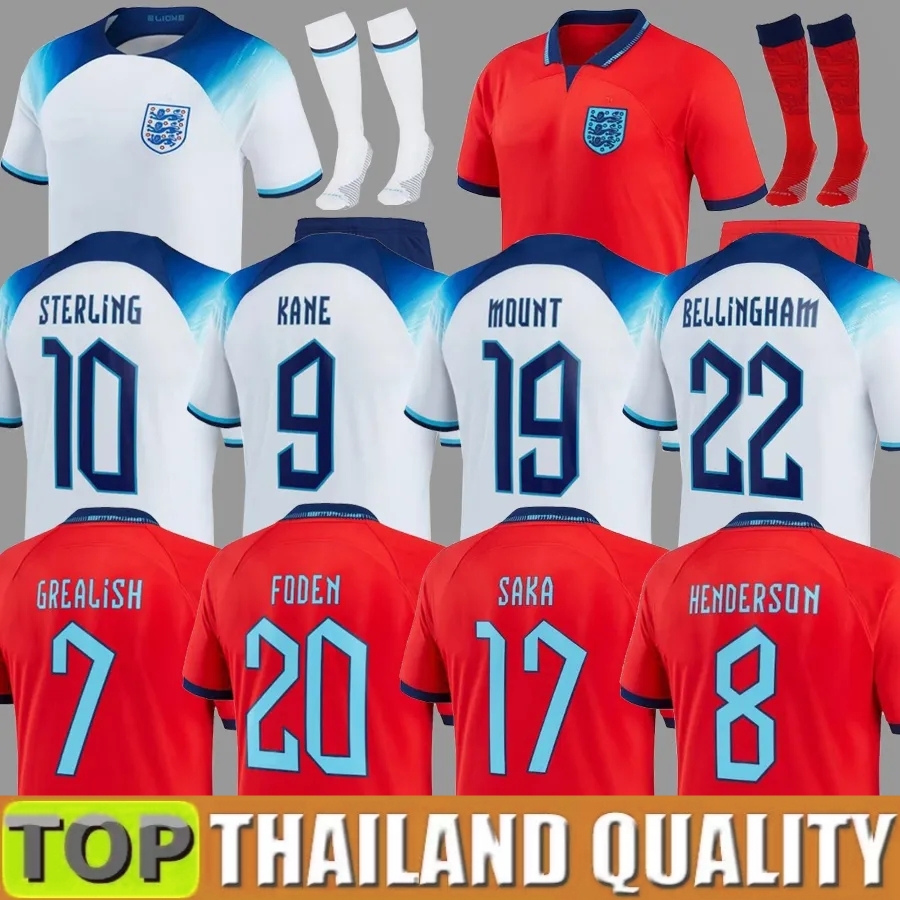 

KANE FODEN Soccer Jerseys 2022 national Football ENGlANDS world cup kits STERLING SAKA RASHFORD GREALISH MOUNT football shirts goalkeeper Men kids kit set uniforms, 2022 away kids world cup