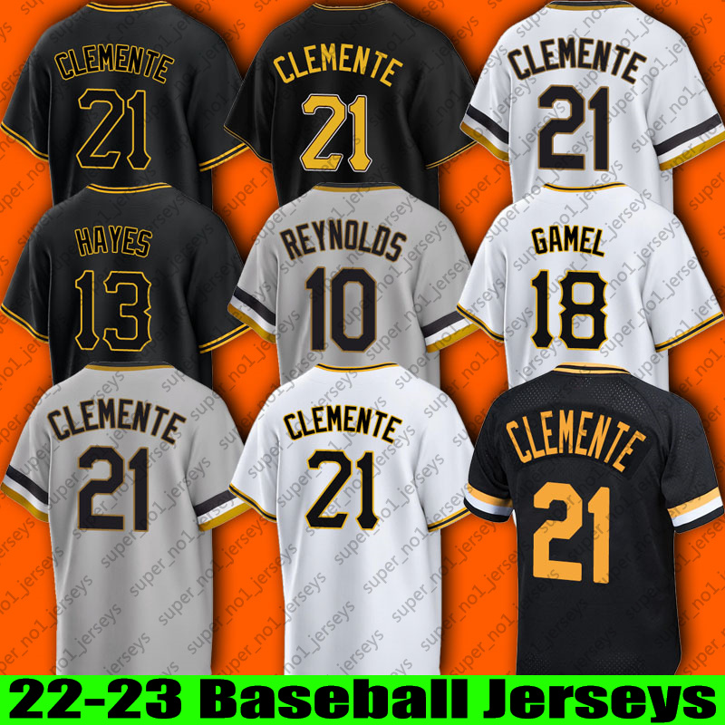 

21 Roberto Clemente 8 Willie Stargell Baseball Jersey KeBryan Hayes Ben Gamel Bryan Reynolds Cal Mitchell Brubaker Jerseys Jack Suwinski Ji-Man Choi Oneil Cruz xc2, Man custom jersey (hd)