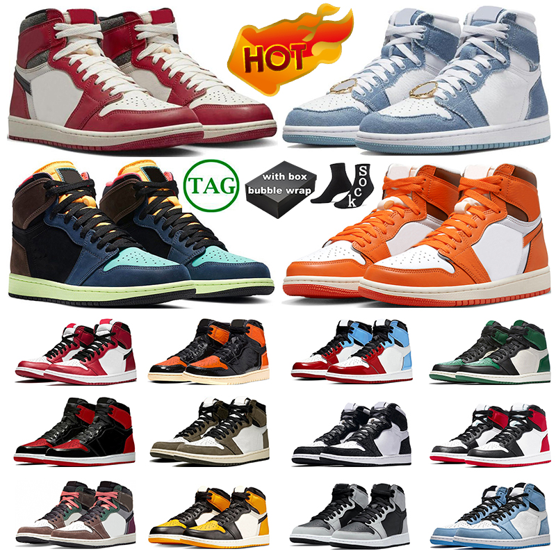 

jumpman 1 basketball shoes 1s Starfish Lost and Found Denim Satin Snake travis scotts Bred Patent Dark Mocha Shadow 2.0 Fearless Bio Hack trainers sneakers sports, #34 day of the dead