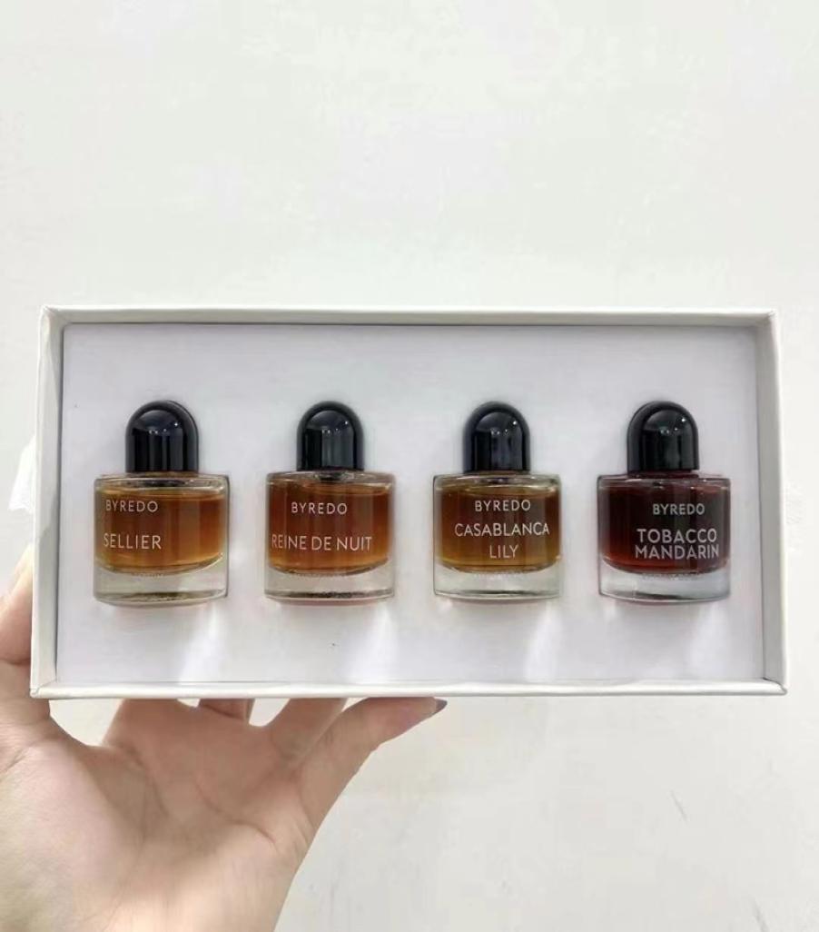 

Promotion for gift Byredo Perfume Highest Night veil tobacco mandarin 10ml 4pcs set designer spray smell rose Scented Fragrance sp5585965
