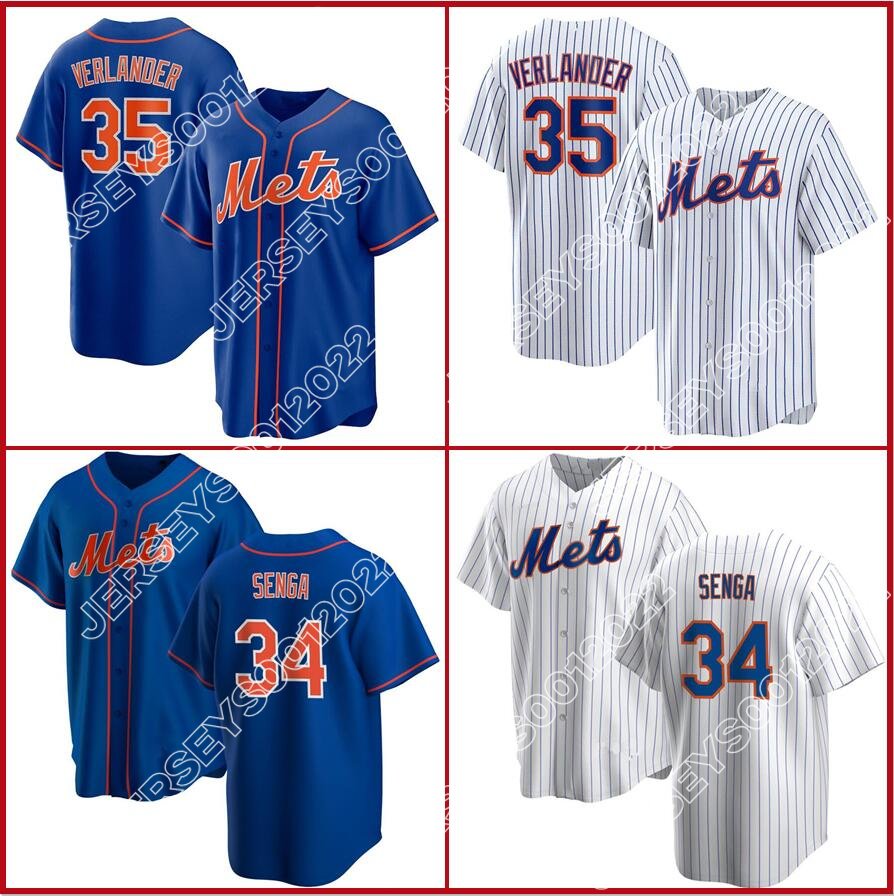 

New Justin Verlander Francisco Lindor York Baseball Jersey Mets Carlos Correa Kodai Senga Pete Alonso Darryl Strawberry Keith Hernandez Max Scherzer Jeff McNeil, Men cool base (da du hui)