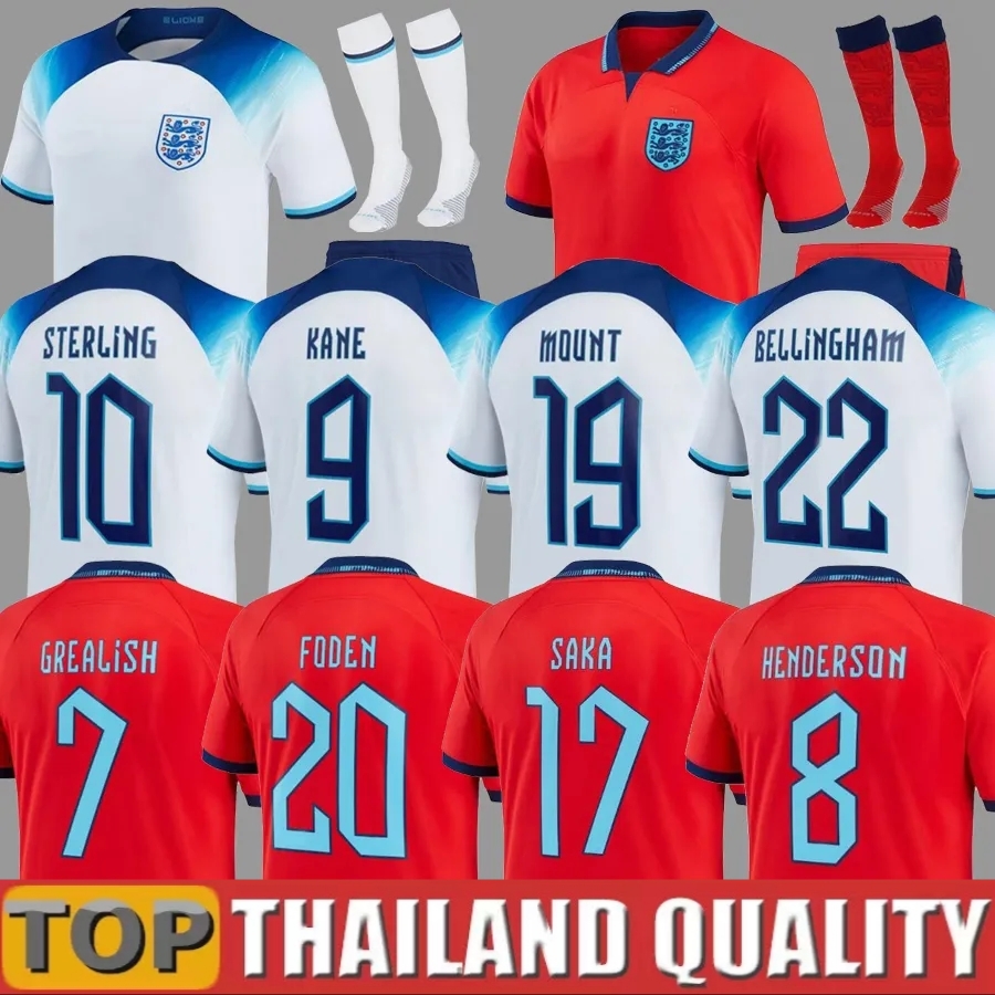

2022 KANE GREALISH SANCHO Soccer Jerseys ENGLAnDs STERLING RASHFORD FODEN CHILWELL SAKA Football shirts 22 23 Men Kids Kits Uniform Women, 2022 away aldult player world cup