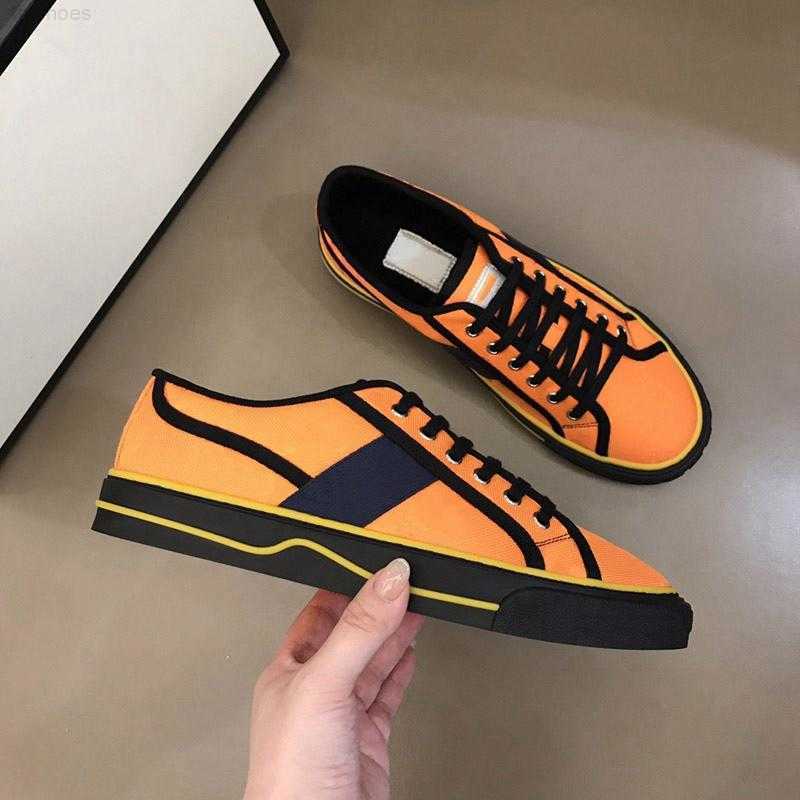

2023 Men Women 1977 High Top Tennis Sneaker Fashion Casual Shoes Triple Black White Orange Leather Mens Platform Mesh Leisure Trainers