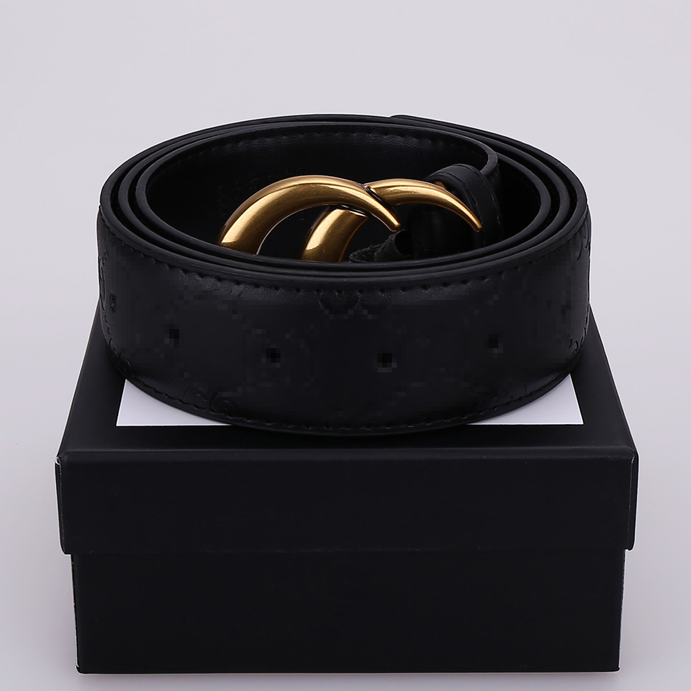 

2023Men Designers Belts Classic fashion luxury casual letter G smooth buckle womens mens leather belt 19 colors Carry with gift box width 3.8cm, Width 3.8cm with gift box