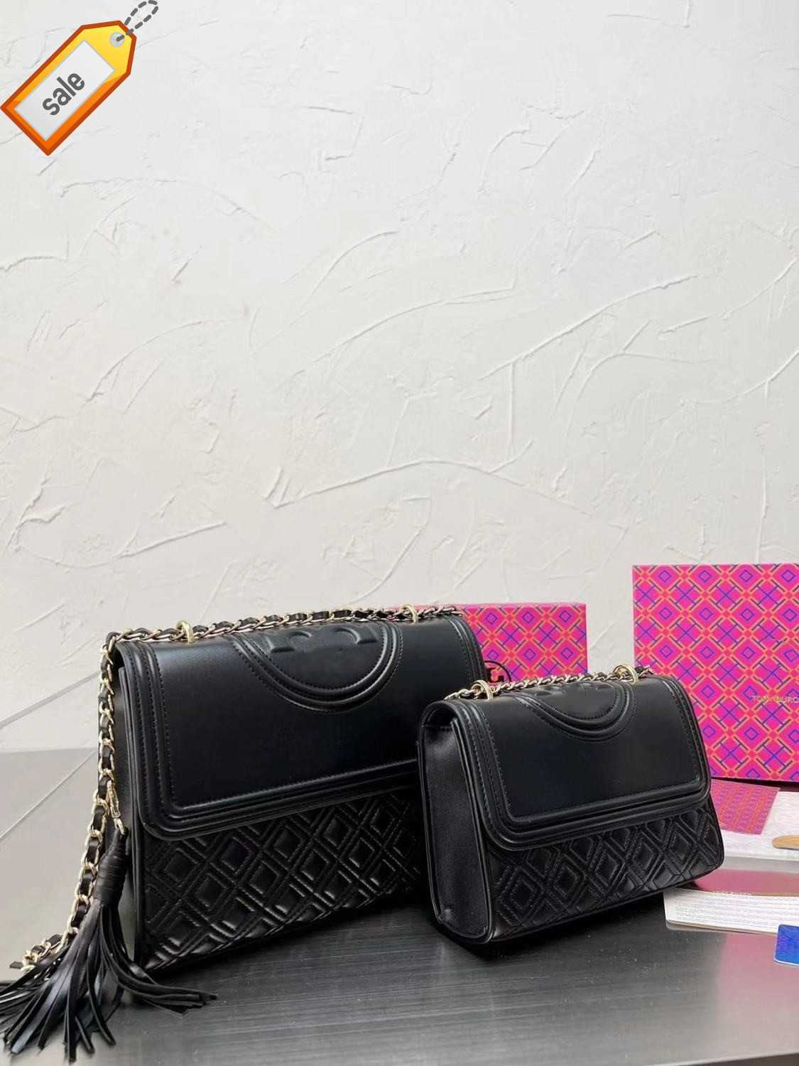 

Women's Brand Designer Crossbody Bags Shoulder Bag Tote New Fashion Texture Leather Portable One Shoulders Messenger Bag Gift Box Packaging Factory Direct Sales, Black