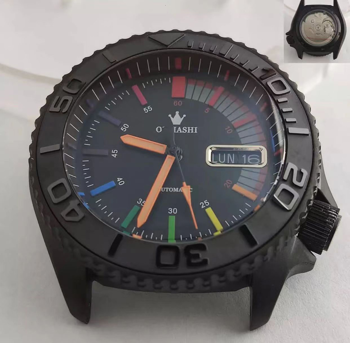 

Wristwatches watch case 42mm dial 285mm movement NH36 230106