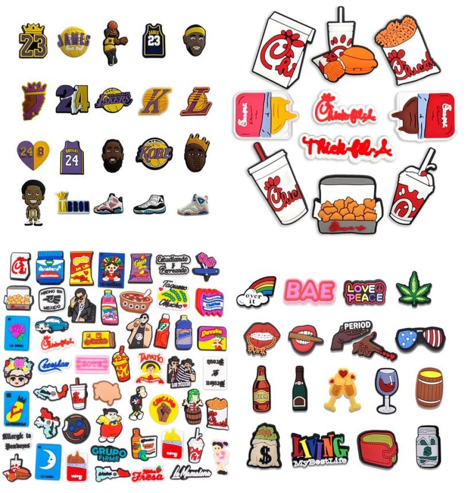 

Shoe Parts Accessories Cobcobb Highquality Charms Sandals Decoration Supplements For Jibbitz Pvc Drop Delivery 2022 Zcroccharmstor5992837