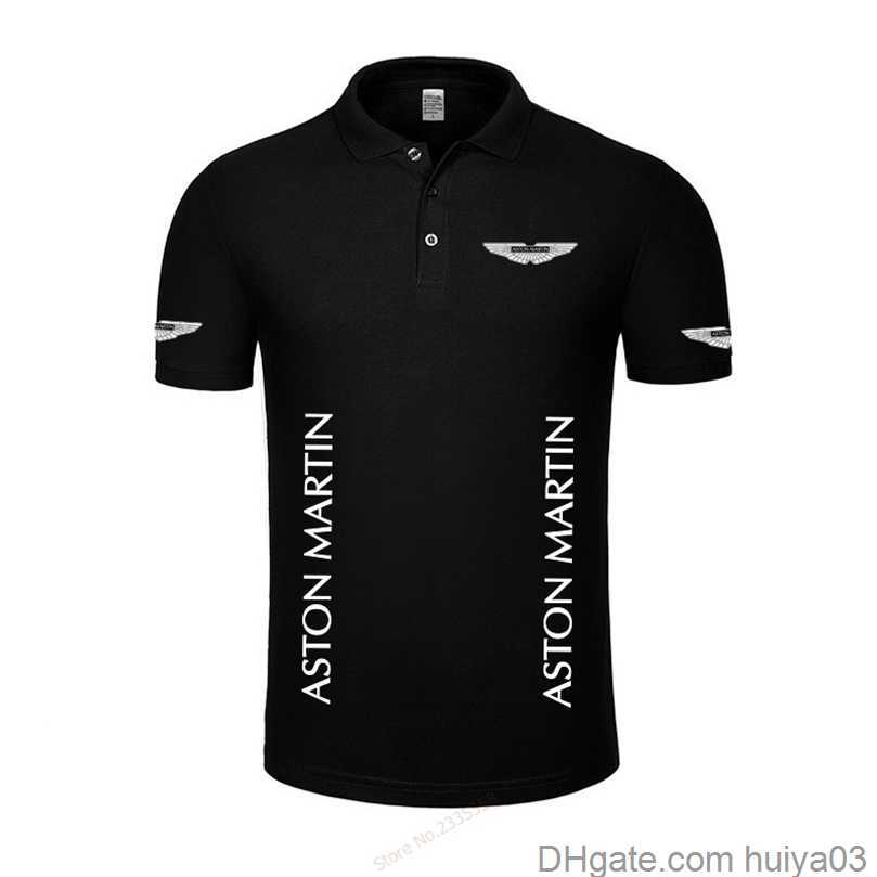 

High quality summer casual Aston Martin polo shirt men' polo solid polo shirt polos 210308 huiya03, Purple