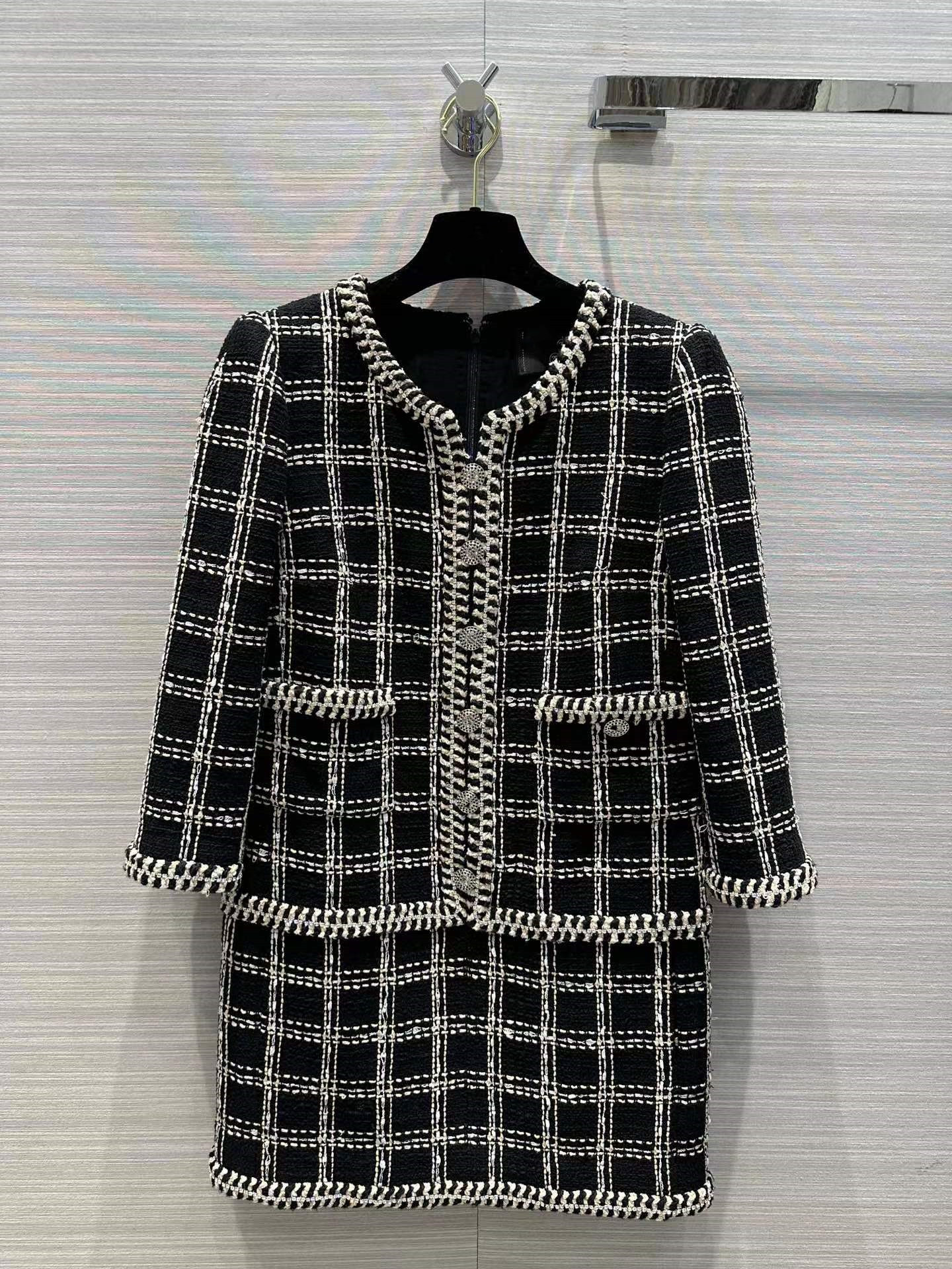 Milan Runway Jackets 2023 New Spring O Neck Long Sleeve Print Women's Designer Coats Brand Same Style Outerwear 0107-1