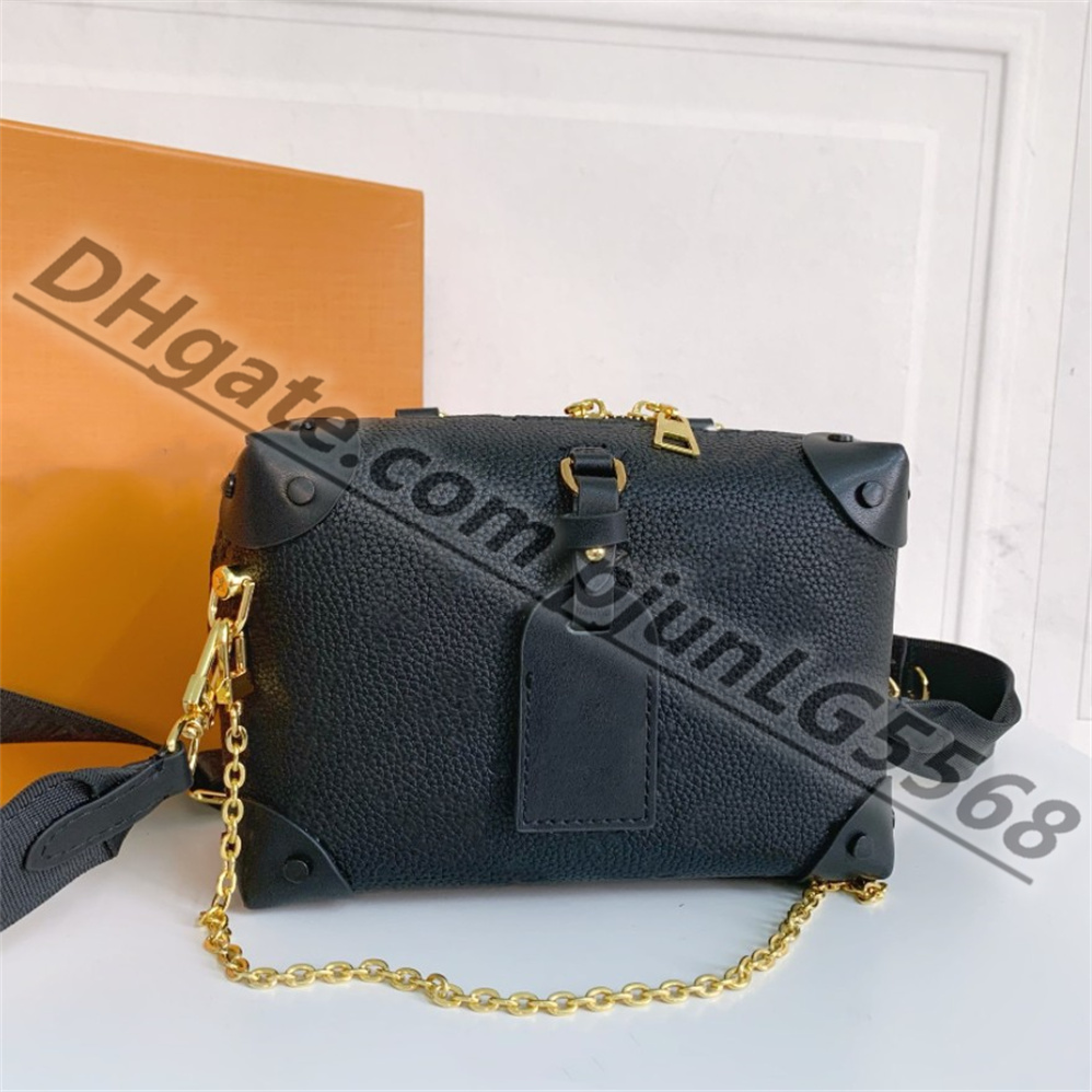 5A Mini malle souple boîte d'embrayage classique pour femmes sac à main en chaîne Sacs à main Sacs de soirée Sac à main en cuir Boîte de mode Bri