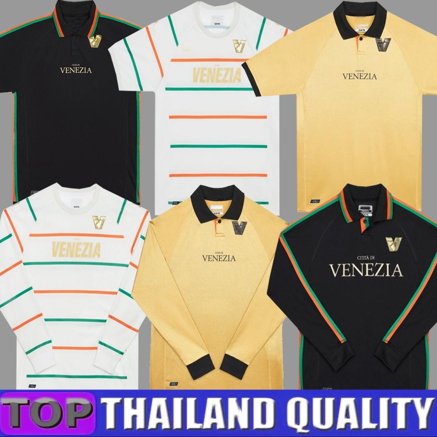 

21 22 23 Venezia FC Soccer Jerseys home Black Away White Third Blue 4th Red 10# ARAMU 11# FORTE Venice 2021 2022 2023 BUSIO 27# Football Shirts 3rd Adukt Kids Kit Uniforms, 21 22 away aldult