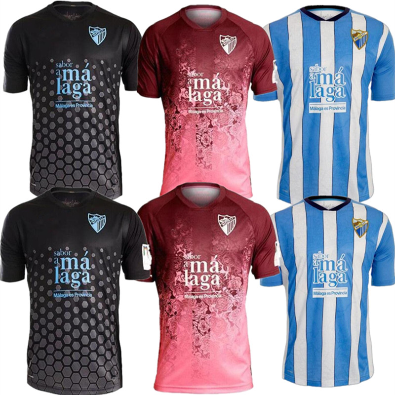 

2022-23 Club Malaga CASTRO Soccer Jersey FC RAMALHO GALLAR RIVAS JOZABED BURGOS 9 SOL FEBAS BUSTINZA 1 REINA Football Shirt Kits Black Red Blue Team basic first aid kit, Yellow