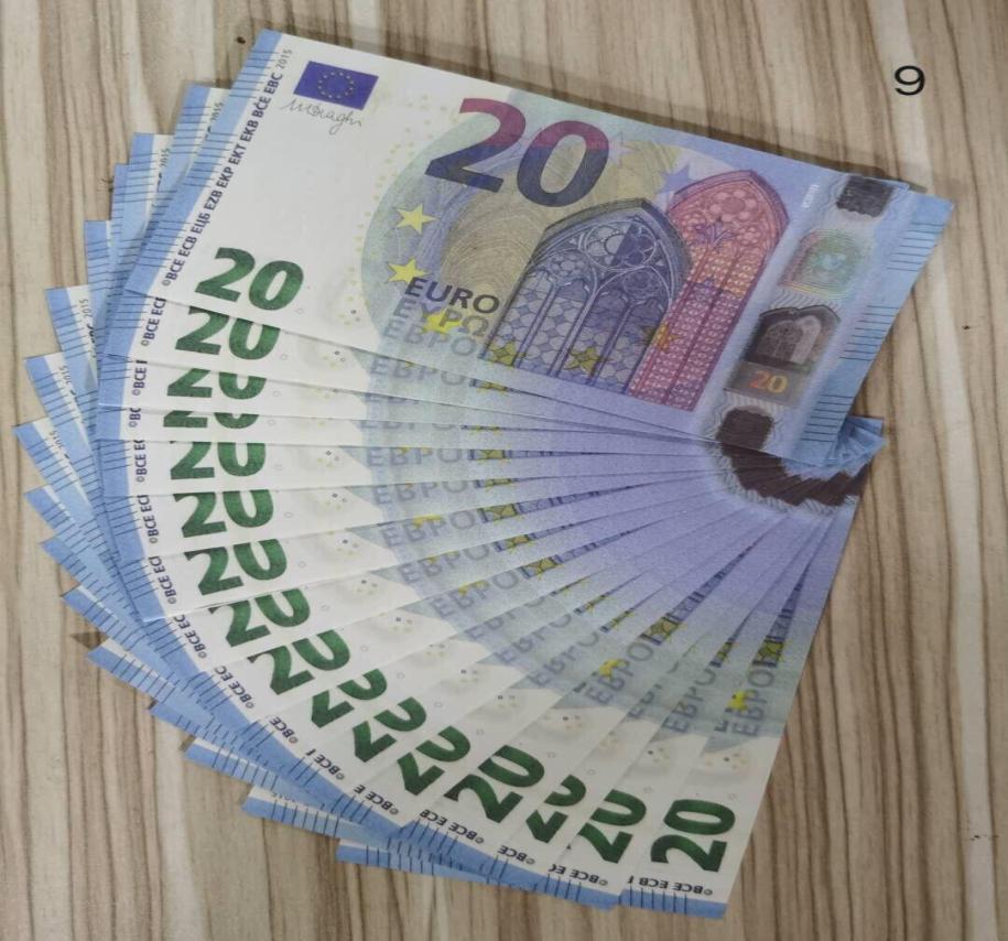 

20 Copy Most Realistic Prop 23 Money Nightclub Paper Play Bank Note Business For Movie Fake Collection Euros Fuqbm8273382