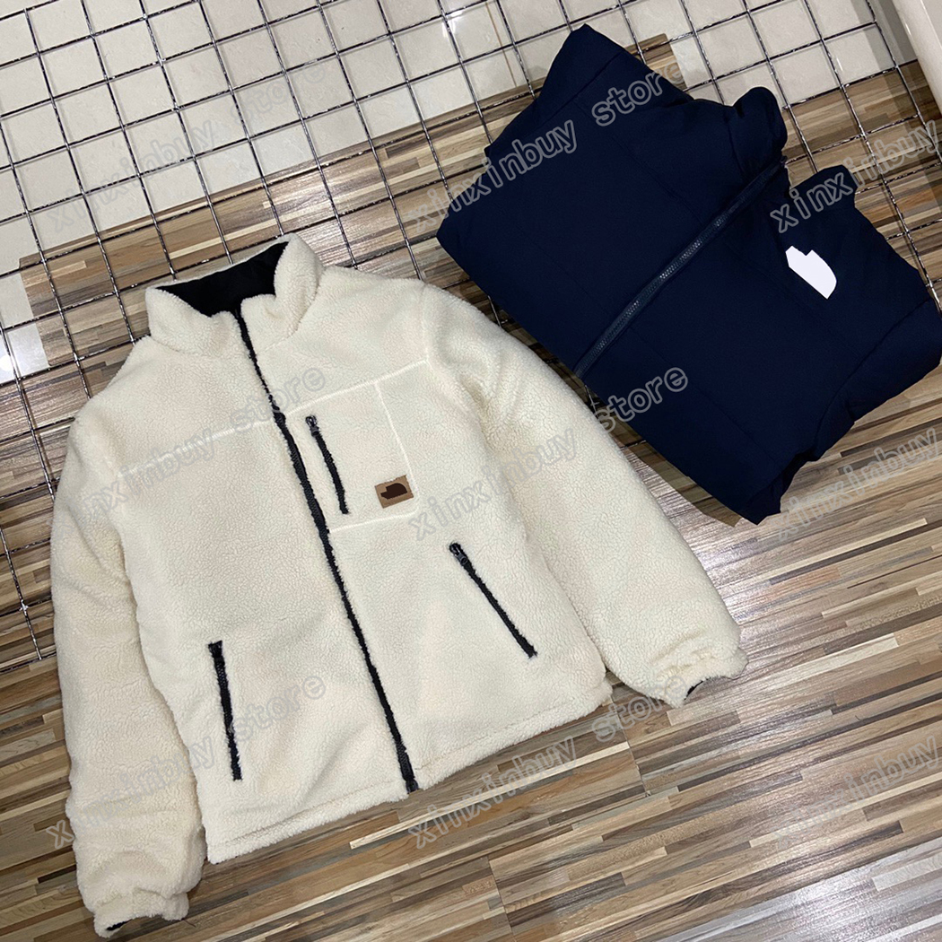 xinxinbuy Men designer Coat Jacket fleece puffer Mountain cotton long sleeve women gray Black white S-2XL