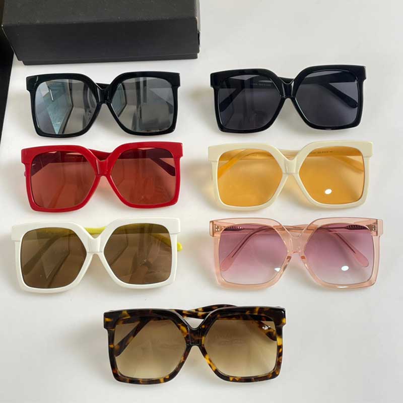 

Fashion Designer Sunglasses Factory Eyewear LFL981 Fashion Brand Square Frame Mens and Womens Personality Versatile Holiday Travel Glasses With Box