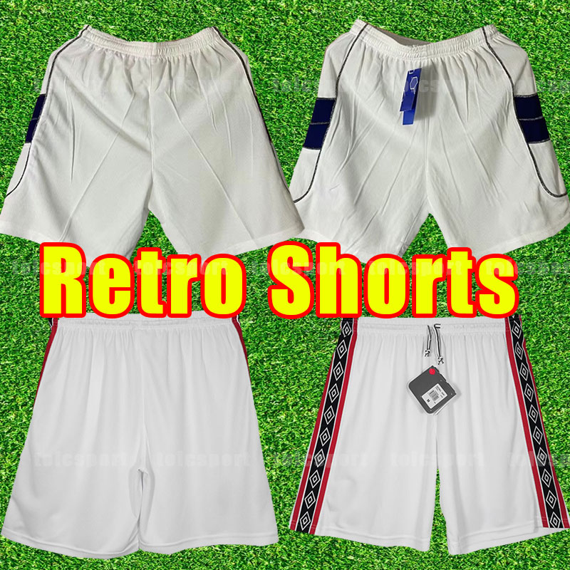 

Man Retro United Soccer shorts KEANE SCHOLES FOOTBALL SHIRT GIGGS Beckham CANTONA SOLSKJAER Vintage Classic RONALDO football pants 1998 1999 2000 2001 2007 2008, 98-99