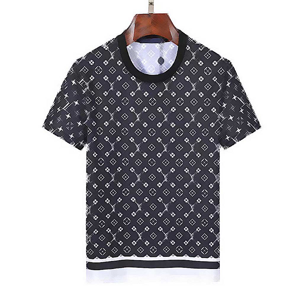 

Mens Designer T Shirt Polos Black White Short Sleeves Men Women Summer T-shirt Tees Size M-3XL