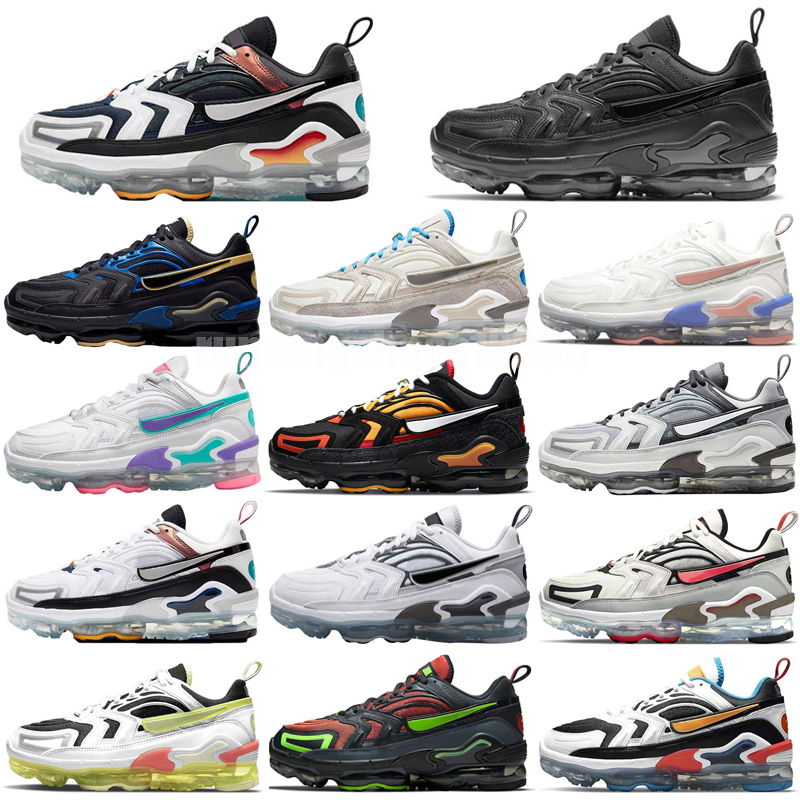 

2023 Vapourmax Cushion 360 TN Plus Women Mens Running Shoes Big Size US 12 EVO Sneakers First Use Sand Wolf Grey Laser Infrared sneakers, Color 3