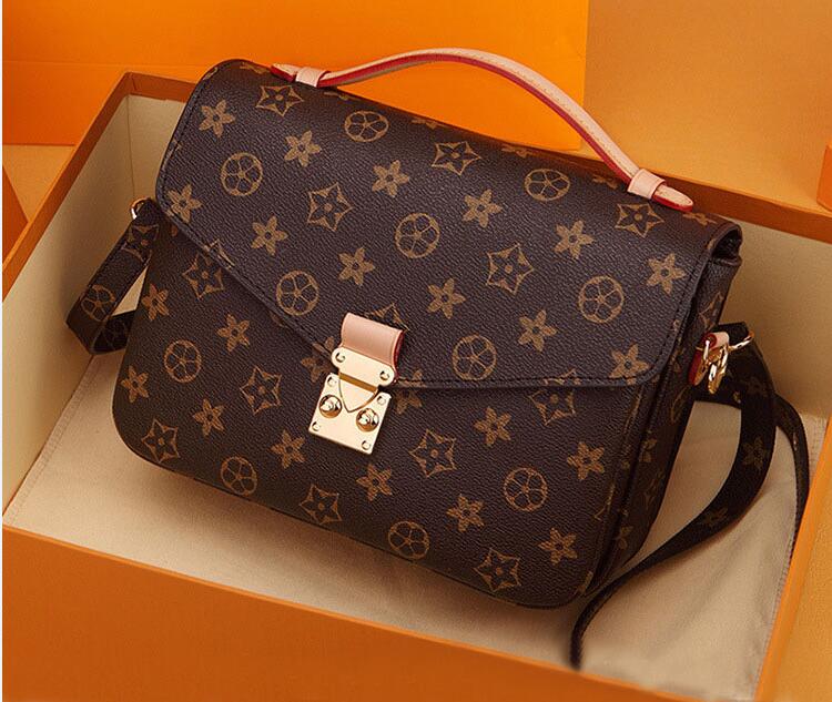 

Luxurys Designer bags Crossbodys Women Bags Handbag Messenger Oxidizing Louiiseity Leather viutonity METIS Elegant Shoulder Womens HandBags Crossbody Tote bag, Brown flower