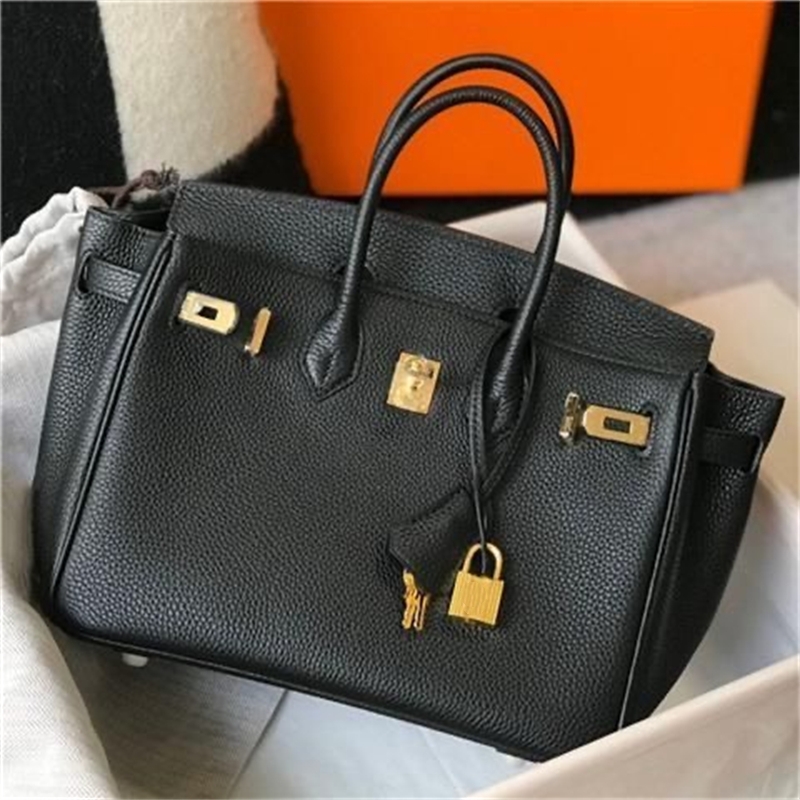 

Designer handbag BERKIN shopping tote bag women luxury shoulder crossbody bags purse 20 25 35 cm cowhide genuine real leather messenger bags With box, No.29