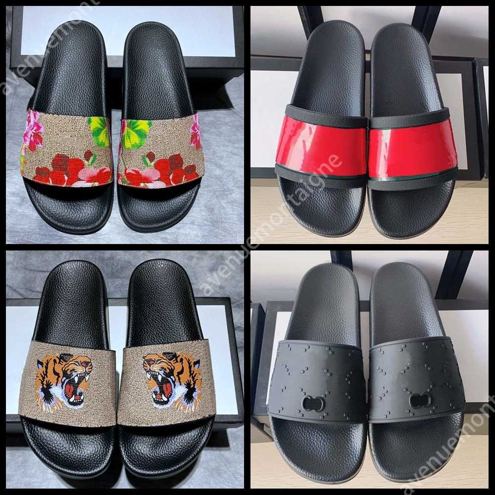 

2022 Classic Designer Men Women Summer Beach Slippers Slides Luxury Indoor Sandals Brand Sandals Leather Flip Flop Flats Slide Casual Shoes153