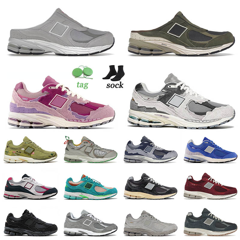 

2023 New Ballence 2002R Athletic Sneakers Running Shoes Low Dark Grey Dark Navy Rain Cloud Protection Pack Pink Mens Women 2002 R B2002R Sports Trainers 36-45, B43 phantom 36-45
