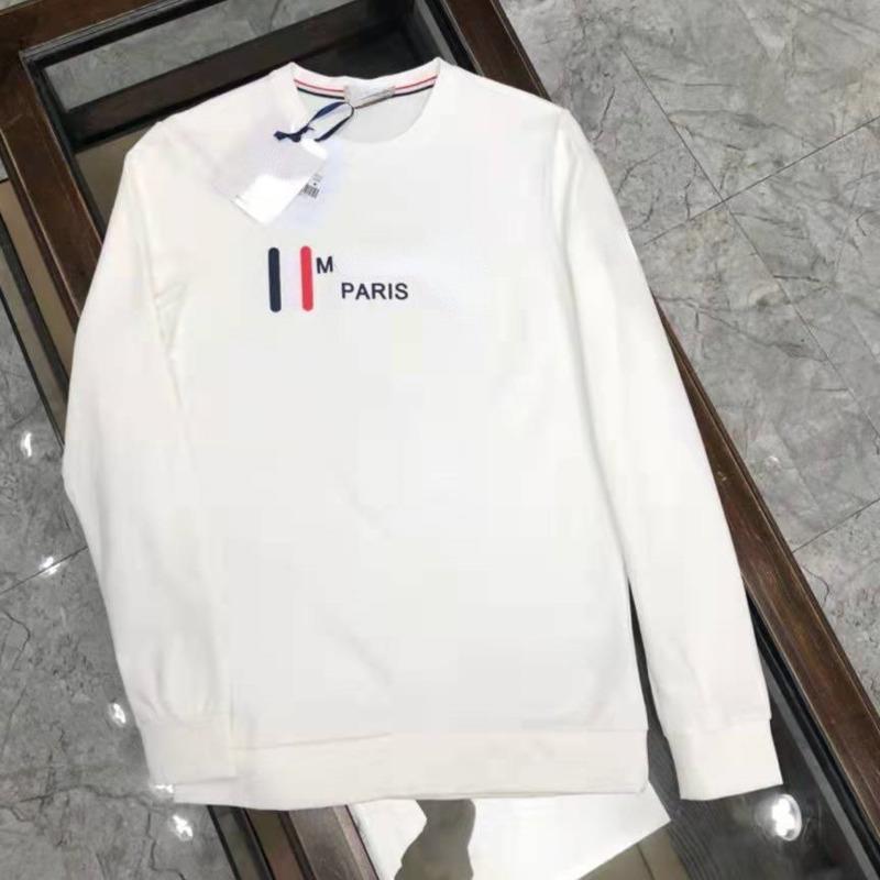 

Monclair hoodie High Quality Sweater mens Sweatshirt Designer Hoodie Cotton Long Sleeve t shirt men women Sweaters Sports Casual Pullover Jacket Large, No.1