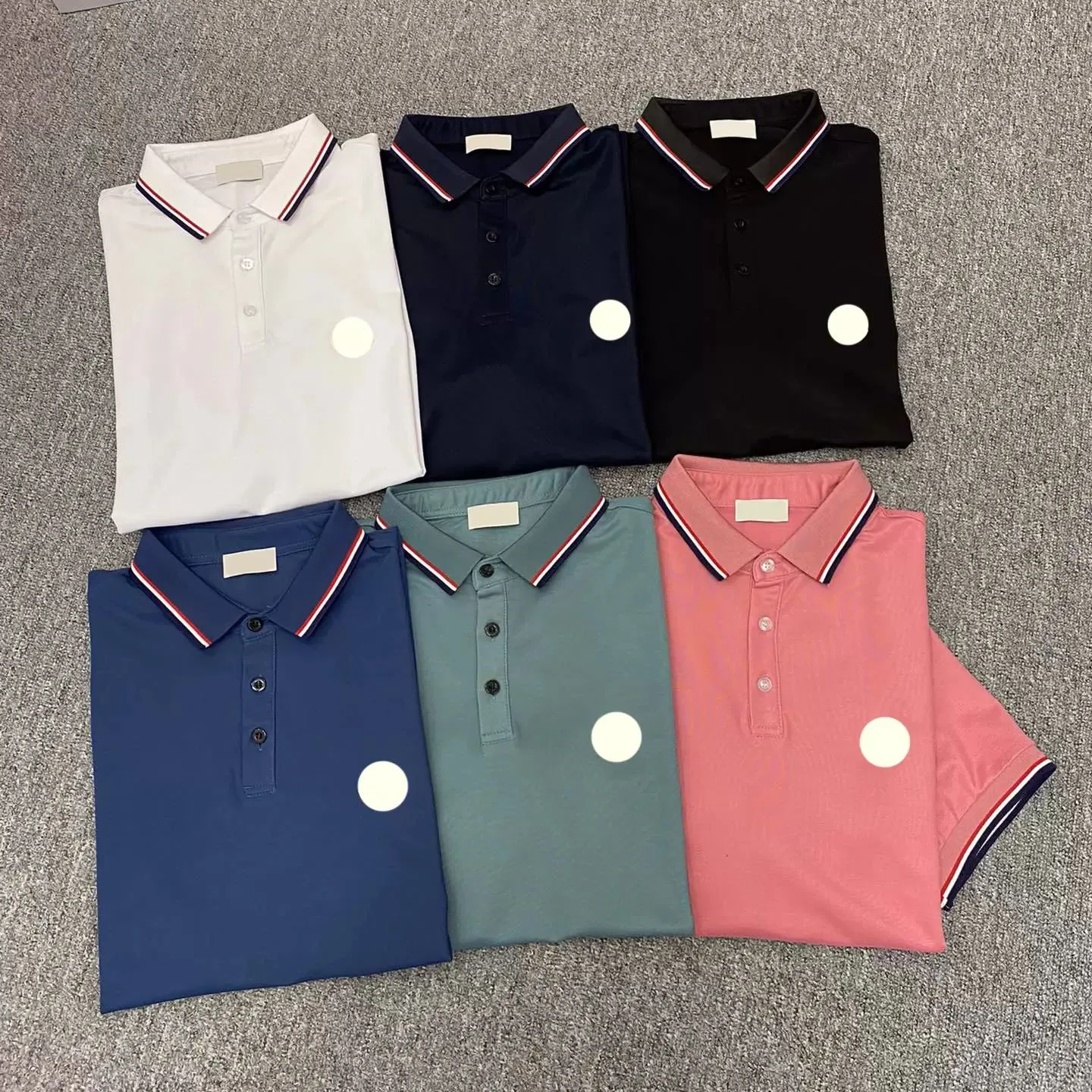 designer moncle r t shirt mens Frence brand polo shirts women fashion Embroidery letter Business short sleeve calssic tshirt-image-892312514