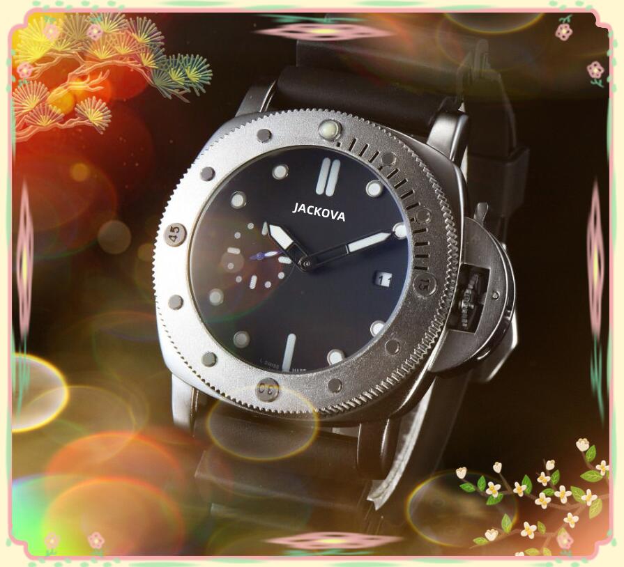 

Crime Premium Mens Full Functional Wristwatch 50mm Quartz Movement Male Time Clock Watch Thickness Rubber Band Sapphire Glass Lumious Wristwatch, As pic