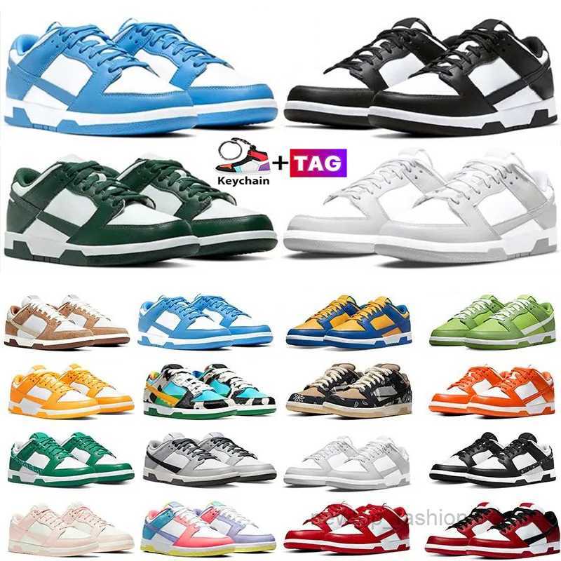 

2022 Classic Men Women Running Shoes Black White Panda Pigeon University Blue Red Syracuse Kentucky Court Purple Grey Fog Varsity Green Men Trainers Sports Sneakers