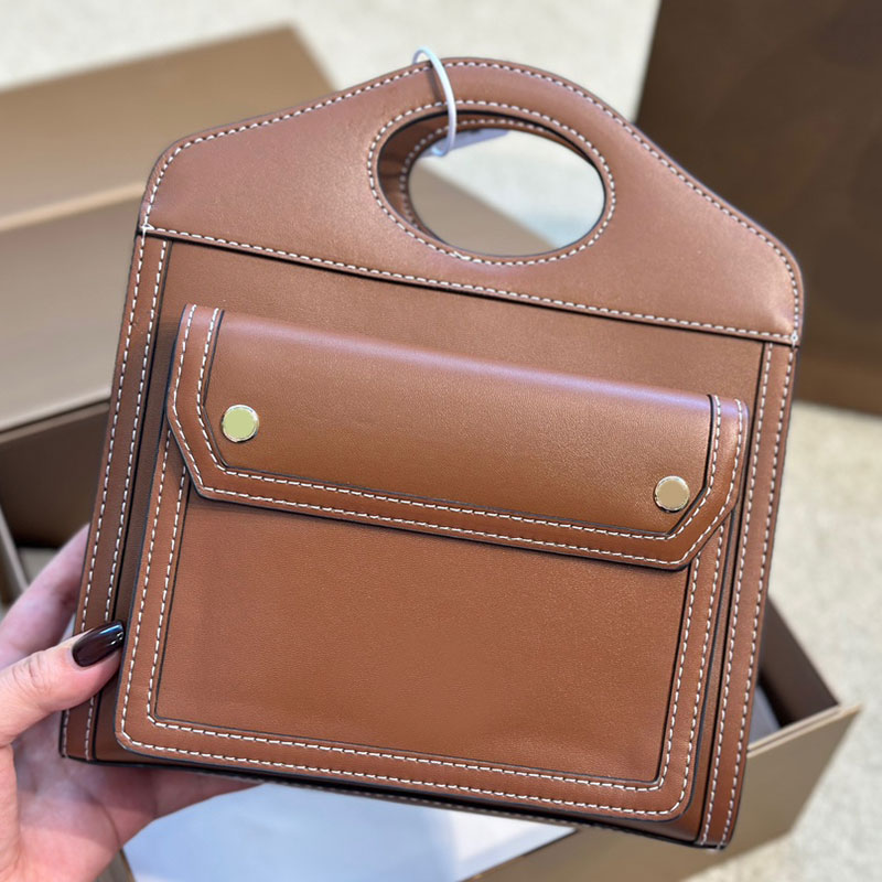 

Messenger Bag Handbag Crossbody Purse Postman Shoulder Bags Genuine Leather Classic Letter Printed Front Pocket Top Handle Totes Detchable Adjustable Strap