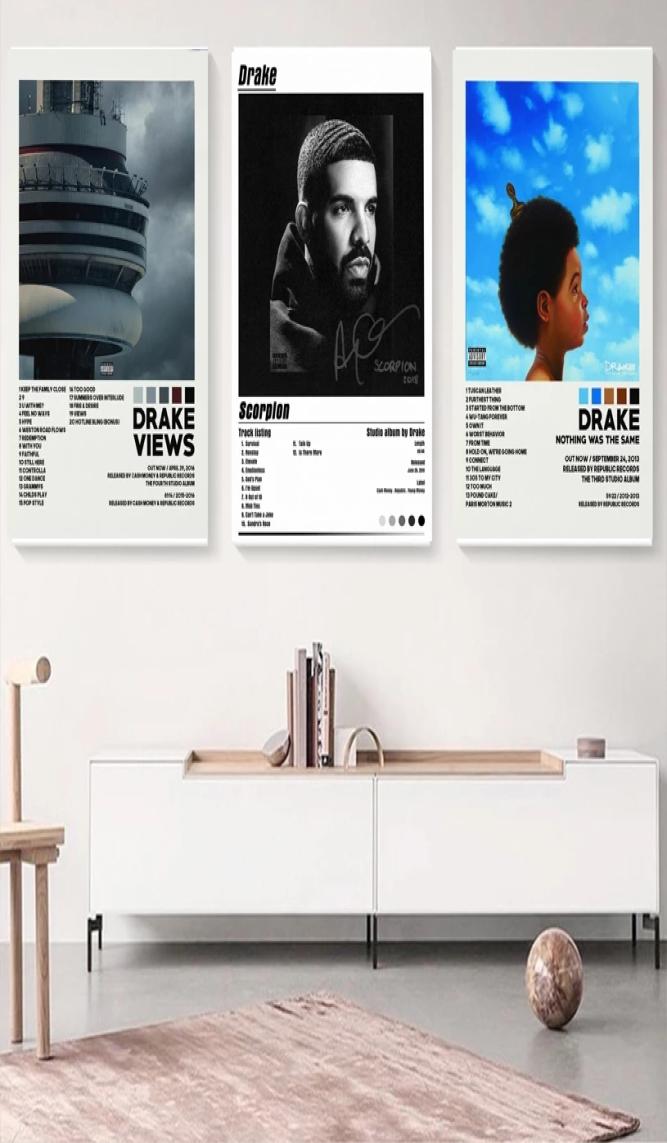 

Canvas Painting Nothing Was the Same Views Music Album Star Posters And Prints Wall Picture Art For Home Room Decor Frameless5096032