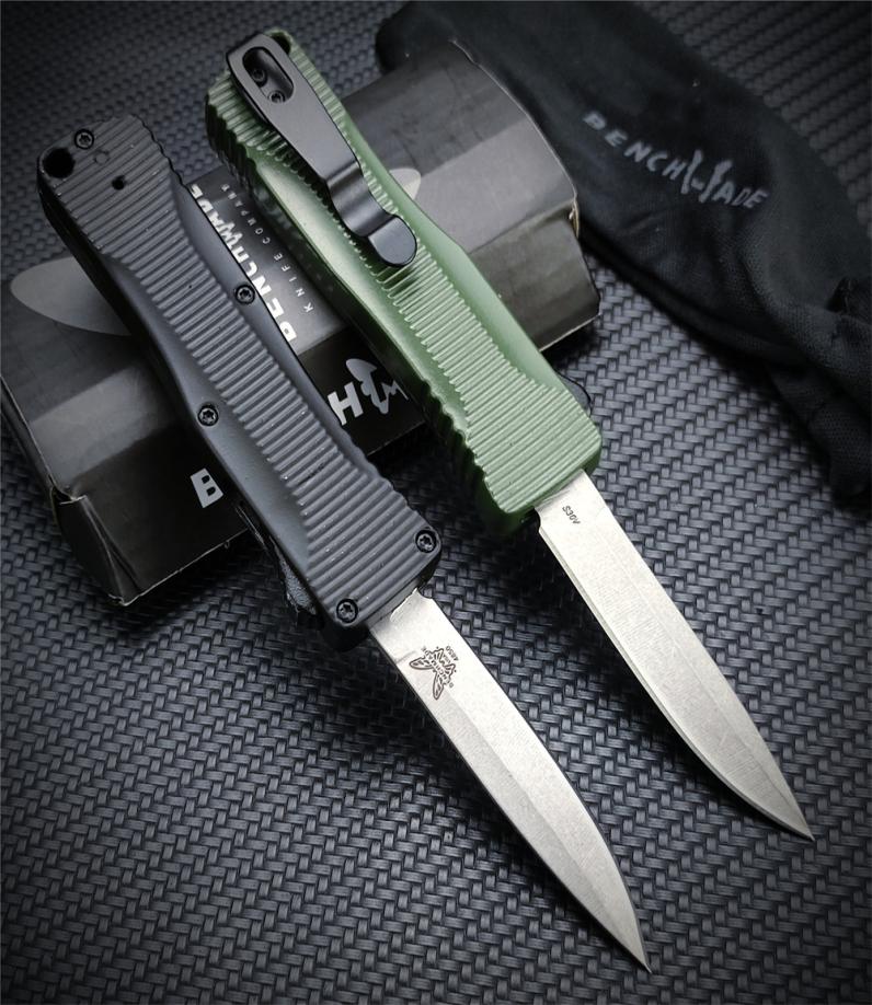 

Benchmade 4850 Mini Pocket Tactical Knives AUTO EDC 440C Blade Zinc Alloy Handle Survival Knifes Camping Hunting Cutting Knifes Fa1133053