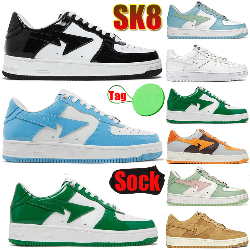 

shoes designer women bapestas 2023 Designer Sk8 Sta Casual Shoes Men Women Bapestas Abc Camo Combo Pink Black White Green Red Orange Camouflage Trainers Sports, 10