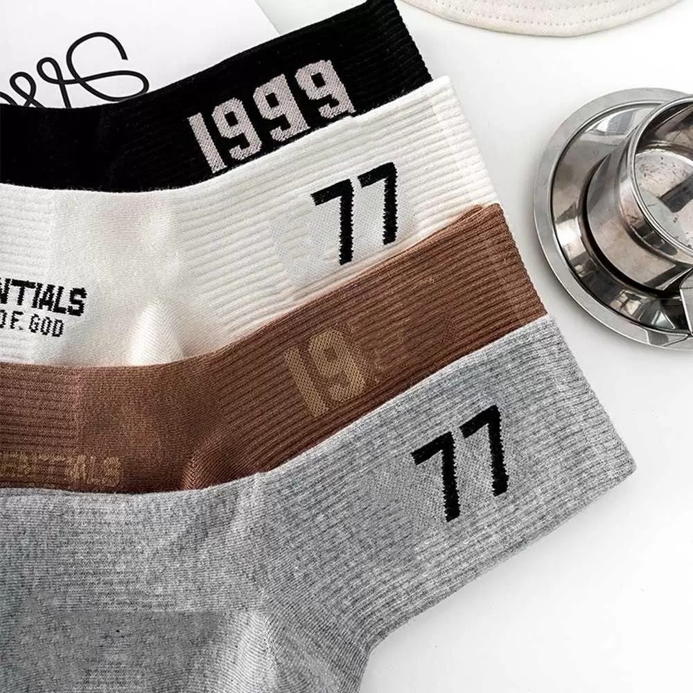 

2022 Ess Socks for Men Unisex Four Seasons General Breathable Antibacterial Sweat Absorbing 7pl5