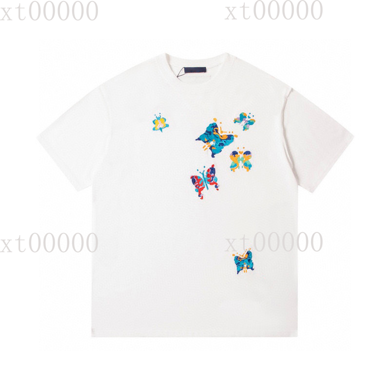 

22SS Designer Letter Printed T Shirts Tee Sweatshirt Fashion High Street Short Sleeves Summer Casual T-Shirt Breathable Men Women Crew Neck Tees Dresses for Wo 30-352, White