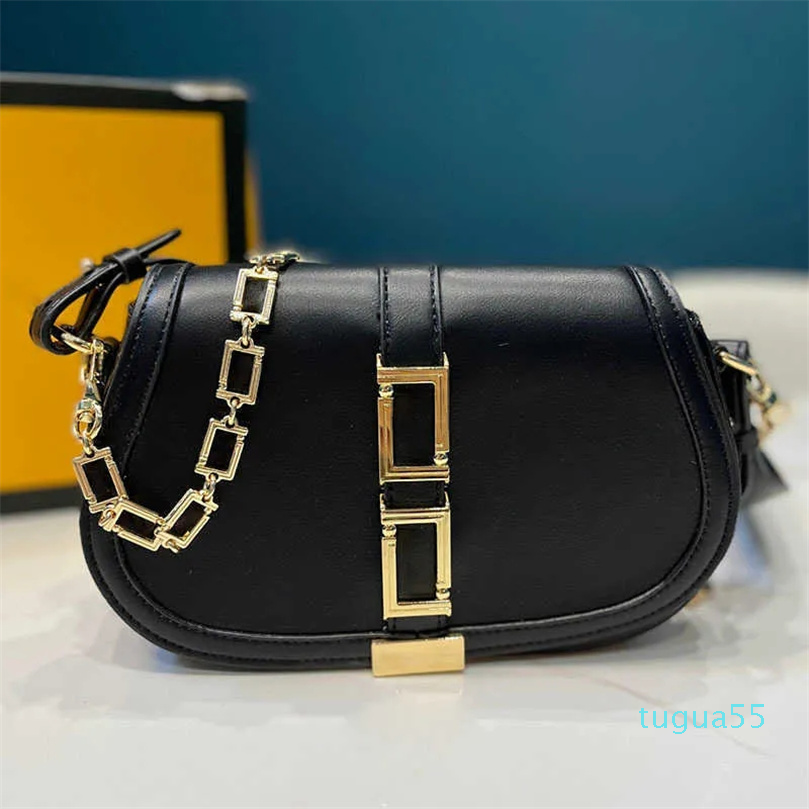 

Shoulder Bags crossbody bags women Leather Thick Chain Bag designer handbags, Red