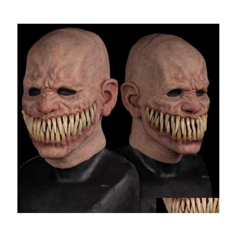 

Party Masks Adt Horror Trick Toy Scary Prop Latex Mask Devil Face Er Terror Py Practical Joke For Halloween Prank Toys Drop Delivery Dh6Np